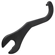 BIKEHAND Bike Bicycle 2 in 1 External Notch Lockring Install Removal Tool with 15/16mm Cone Spanner Pedal Wrench