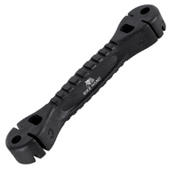 BIKEHAND Bike Bicycle Bladed Spoke Holder 6 Slots Wrench Tool - Suitable for Holding 0.8mm - 2.4mm Thick Spokes - Prevent Spokes Gets Twisted